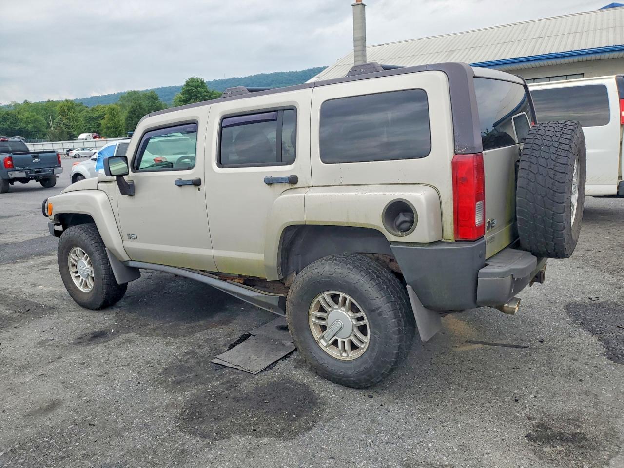 2007 Hummer H3 Серый vin: 5GTDN13E778114047