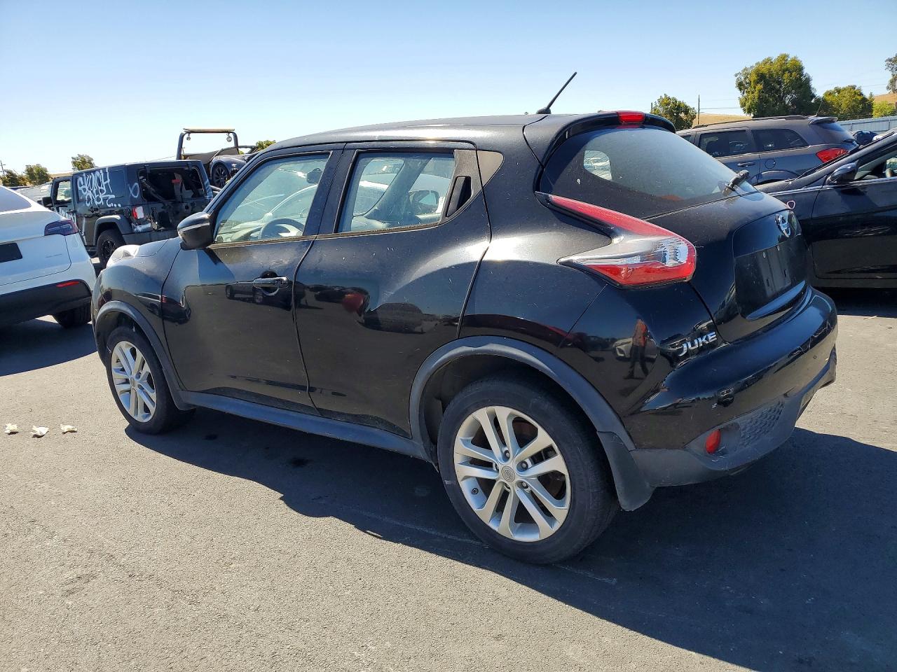 2015 Nissan Juke S Черный vin: JN8AF5MR8FT504364