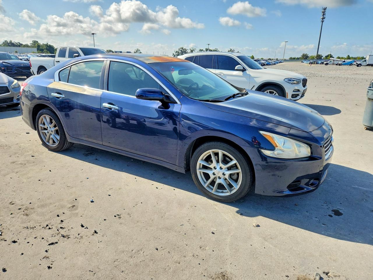 2010 Nissan Maxima 3.5 S Blue vin: 1N4AA5APXAC821980