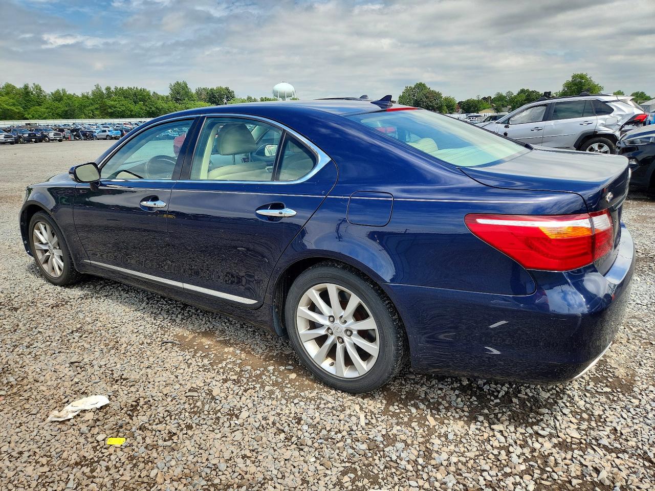 2012 Lexus Ls 460 Blue vin: JTHCL5EF3C5014169