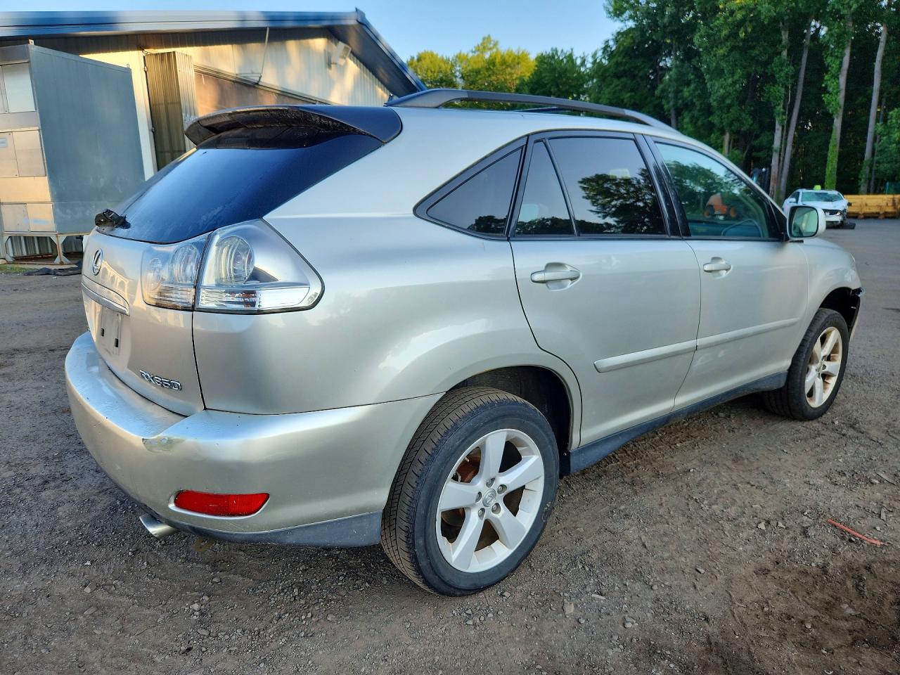 2007 Lexus Rx 350 Silver vin: 2T2HK31U97C031176