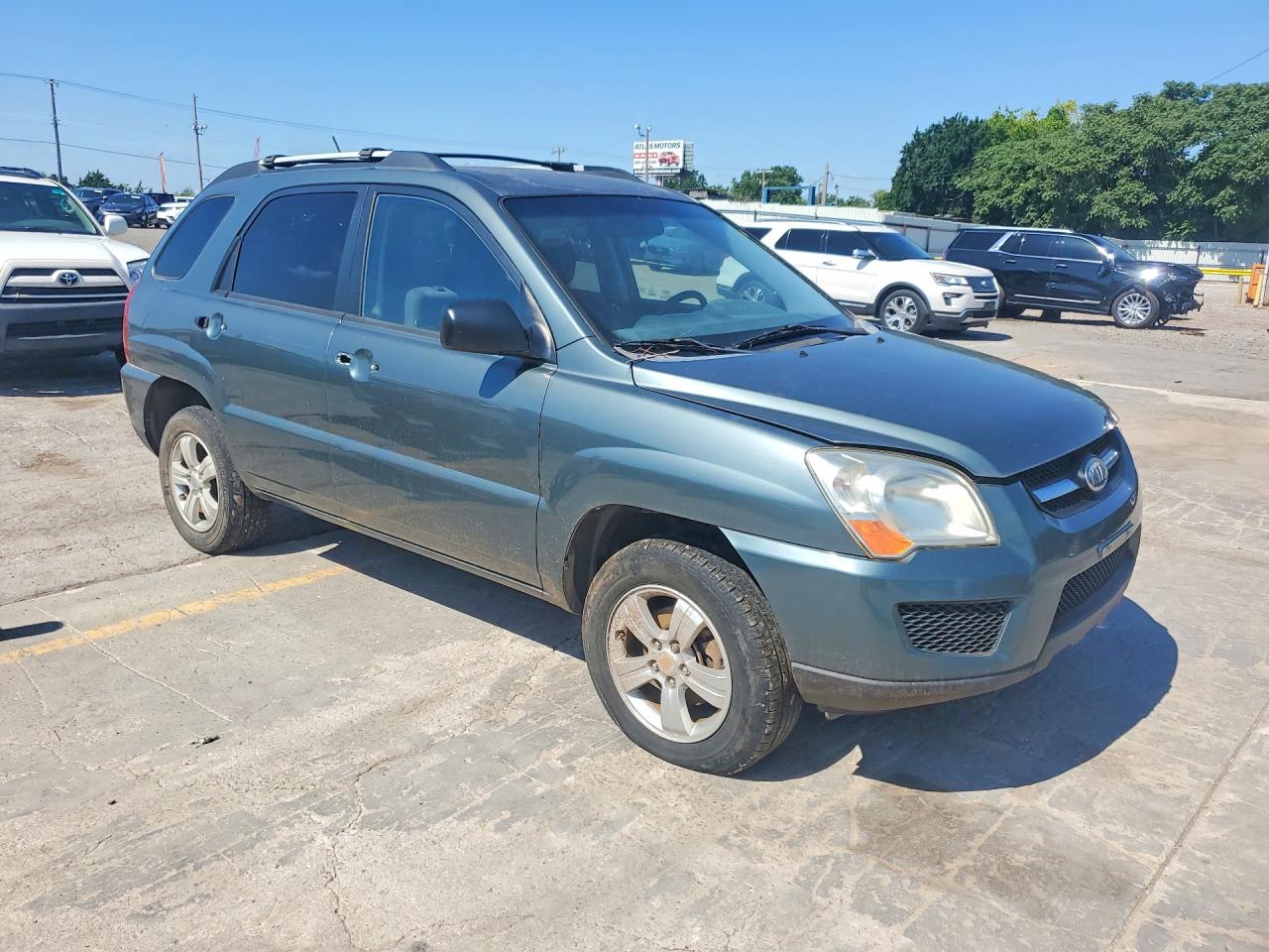 2009 Kia Sportage Lx Blue vin: KNDJF724897556623