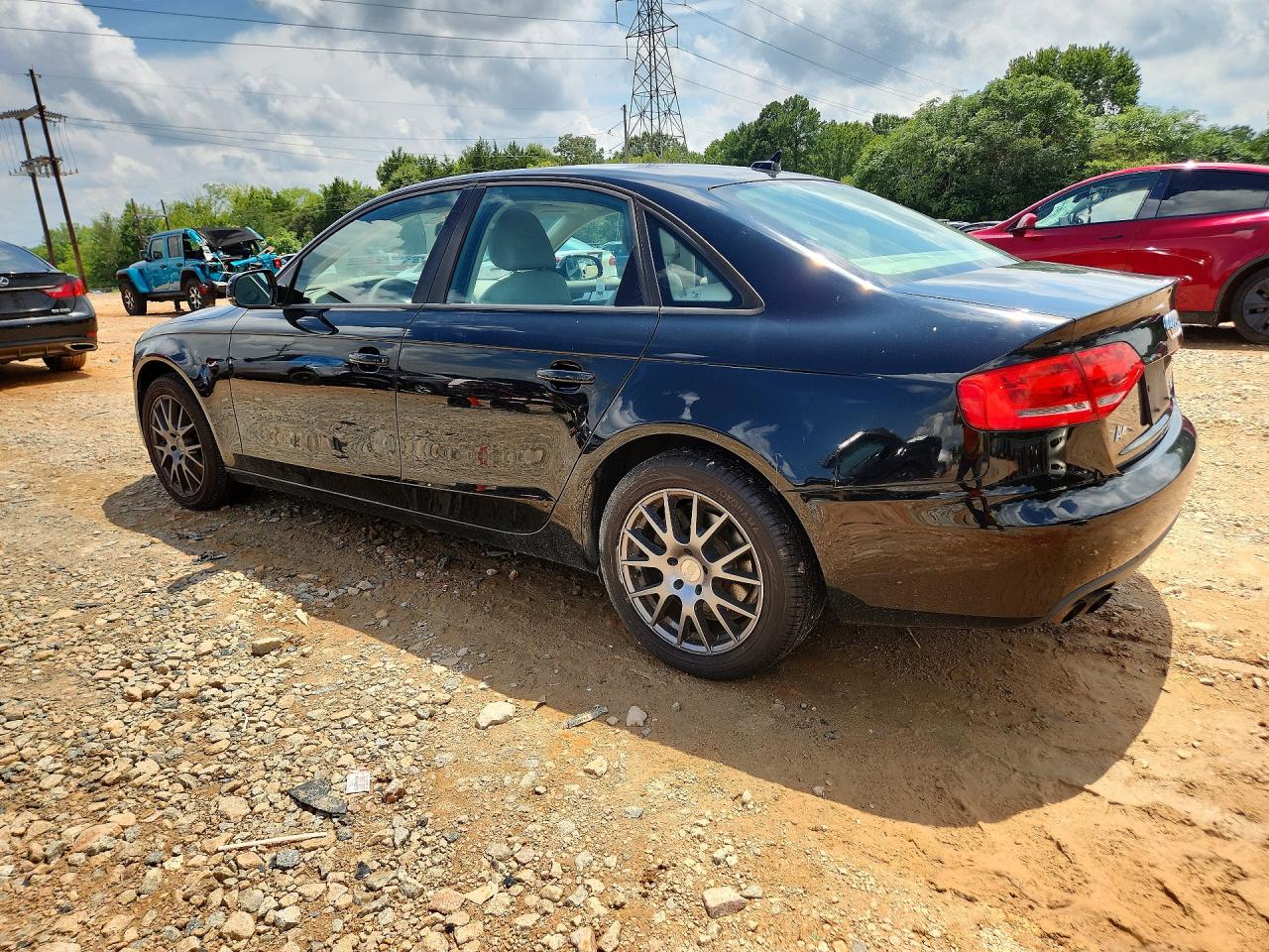2012 Audi A4 Premium Черный vin: WAUBFAFLXCN005872