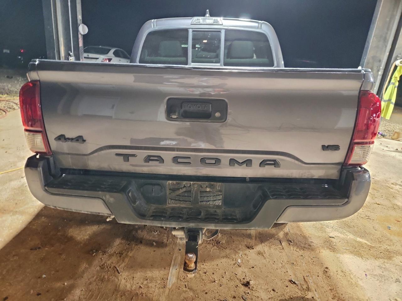 2021 Toyota Tacoma Double Cab Prerunner Long Bed Серый vin: 5TFCZ5AN2MX256597