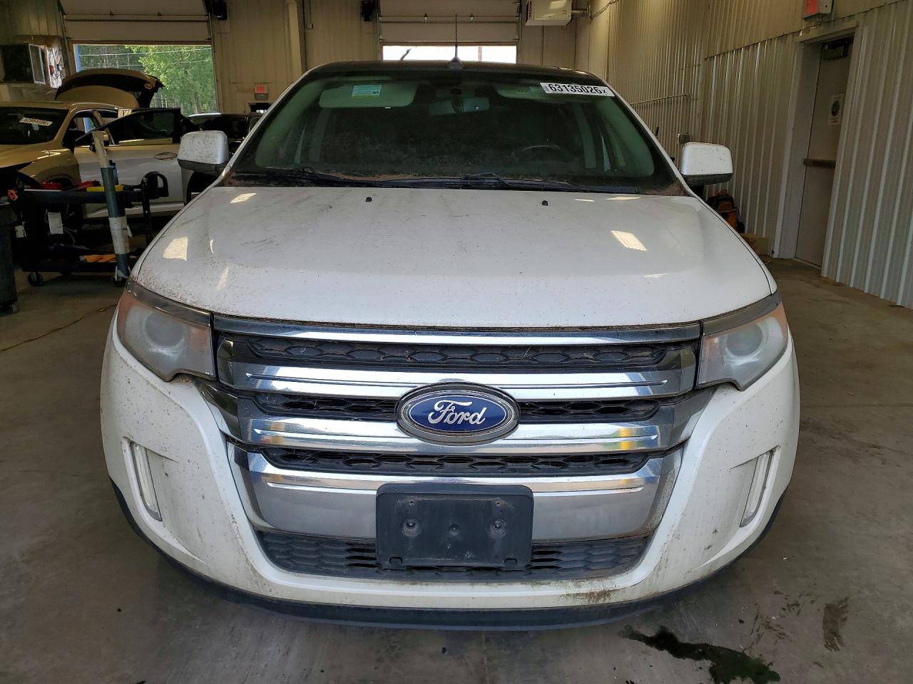 2011 Ford Edge Limited White vin: 2FMDK4KCXBBA50654