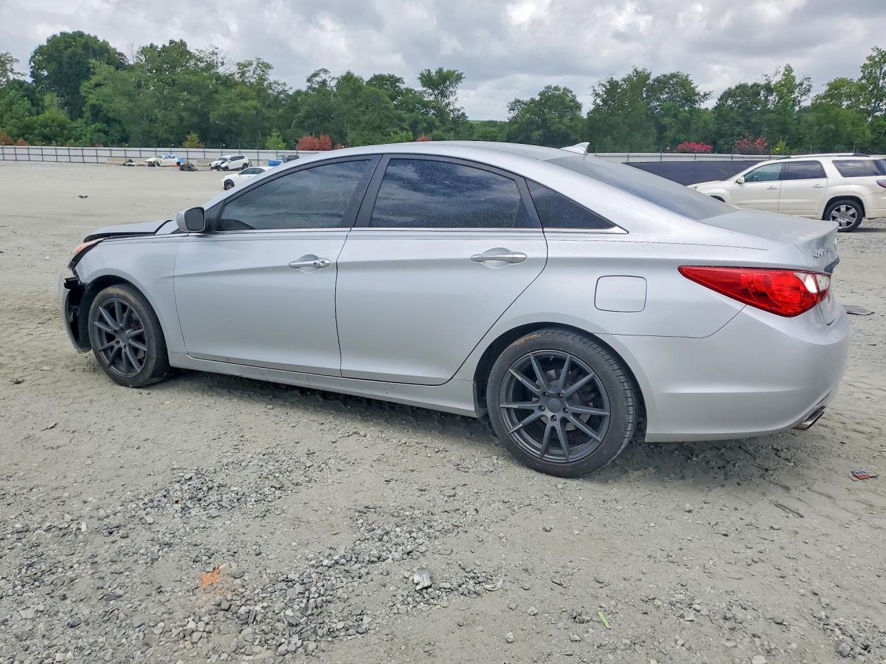 2013 Hyundai Sonata Se Silver vin: 5NPEC4AC8DH708745