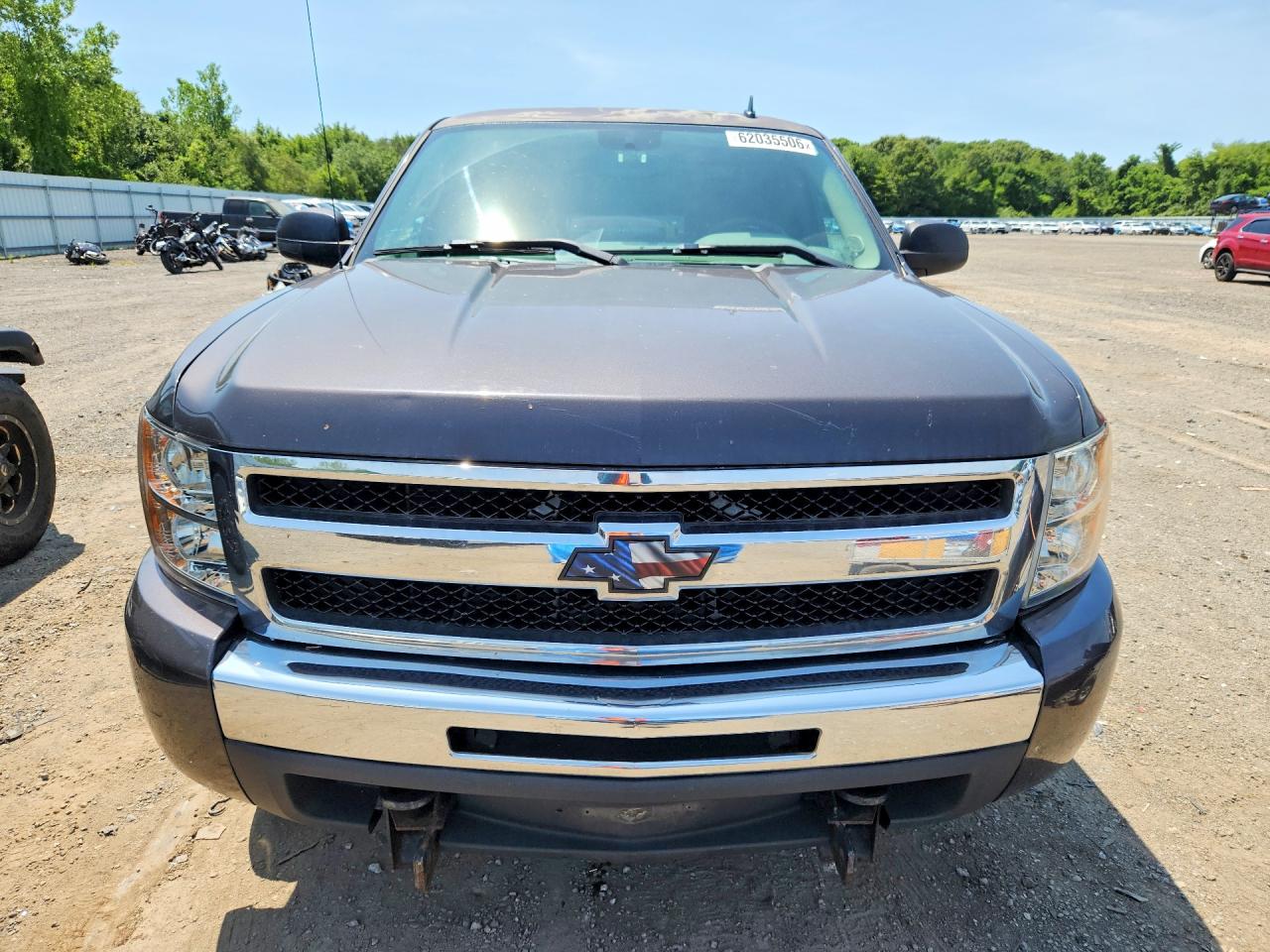 2010 Chevrolet Silverado K1500 Ls Gray vin: 1GCSKREA6AZ112758