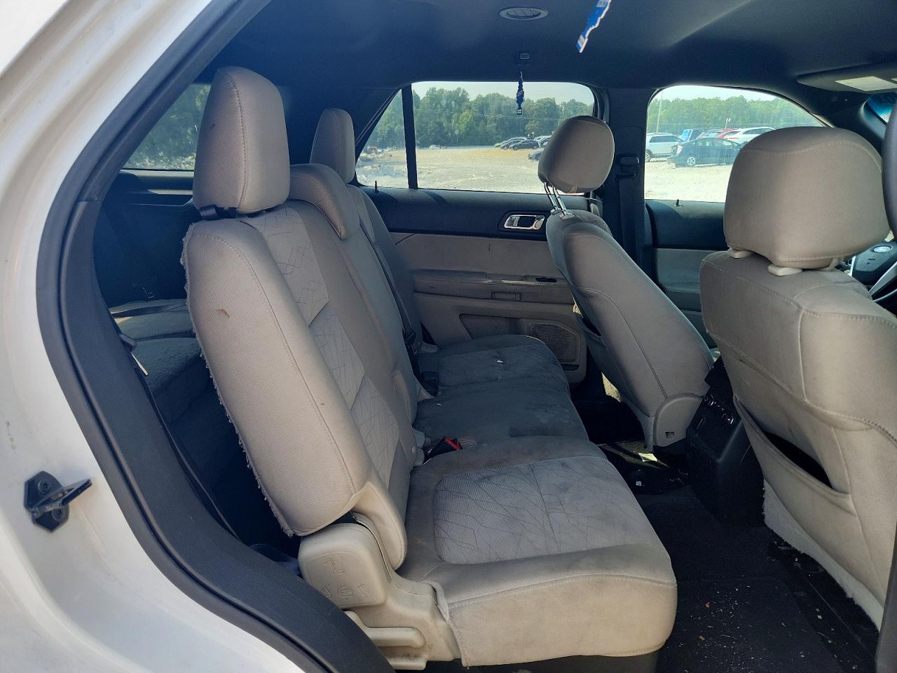 2013 Ford Explorer White vin: 1FM5K8B81DGA98918