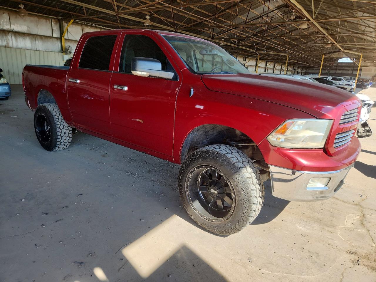 2011 Dodge Ram 1500 Темно-бордовый vin: 1D7RB1CT7BS541573