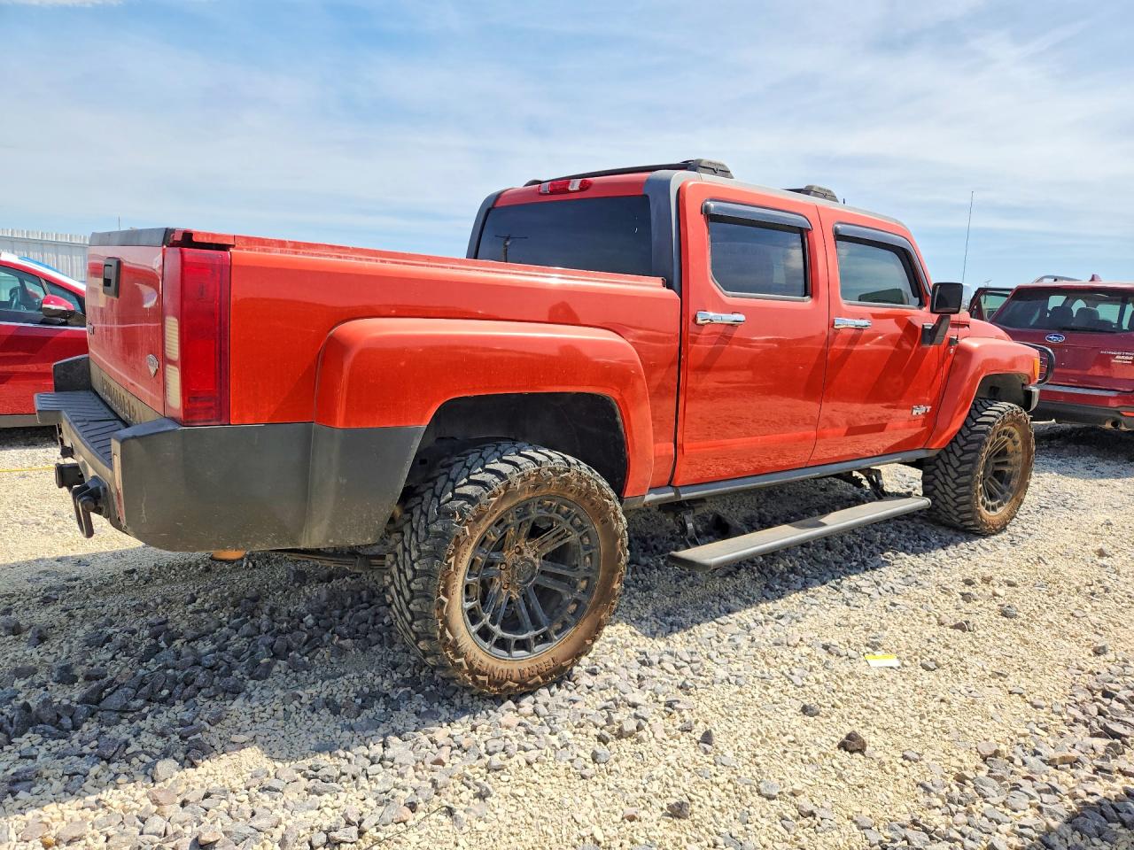 2009 Hummer H3t Alpha Red vin: 5GNEN13L598143169