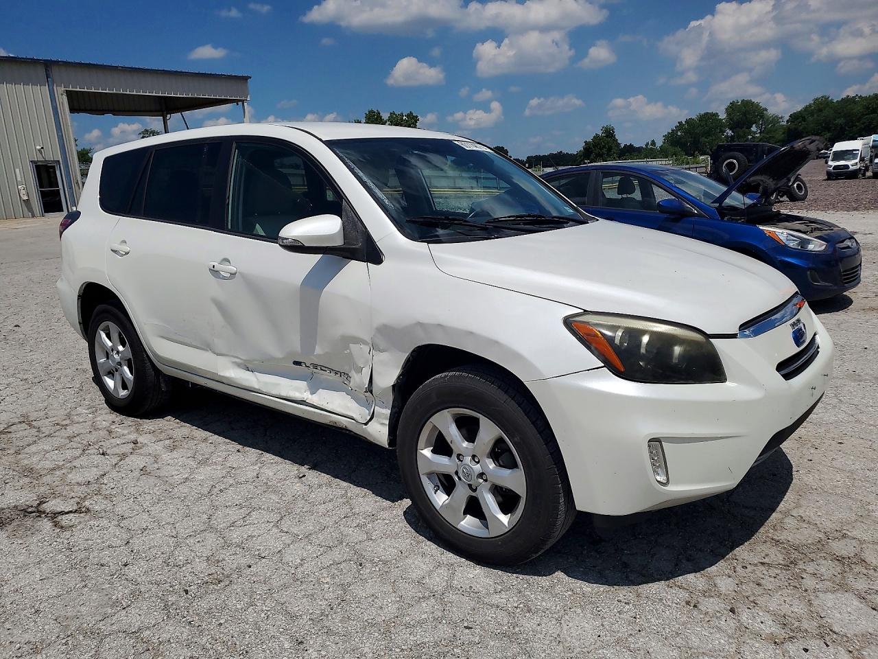 2013 Toyota Rav4 Ev Base Белый vin: 2T3YL4DV4DW002262