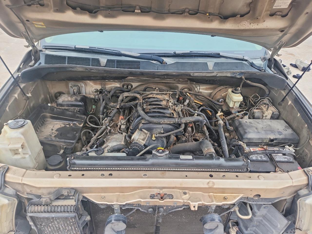 2008 Toyota Tundra Sr5 Желто-коричневый vin: 5TFEV54128X035147