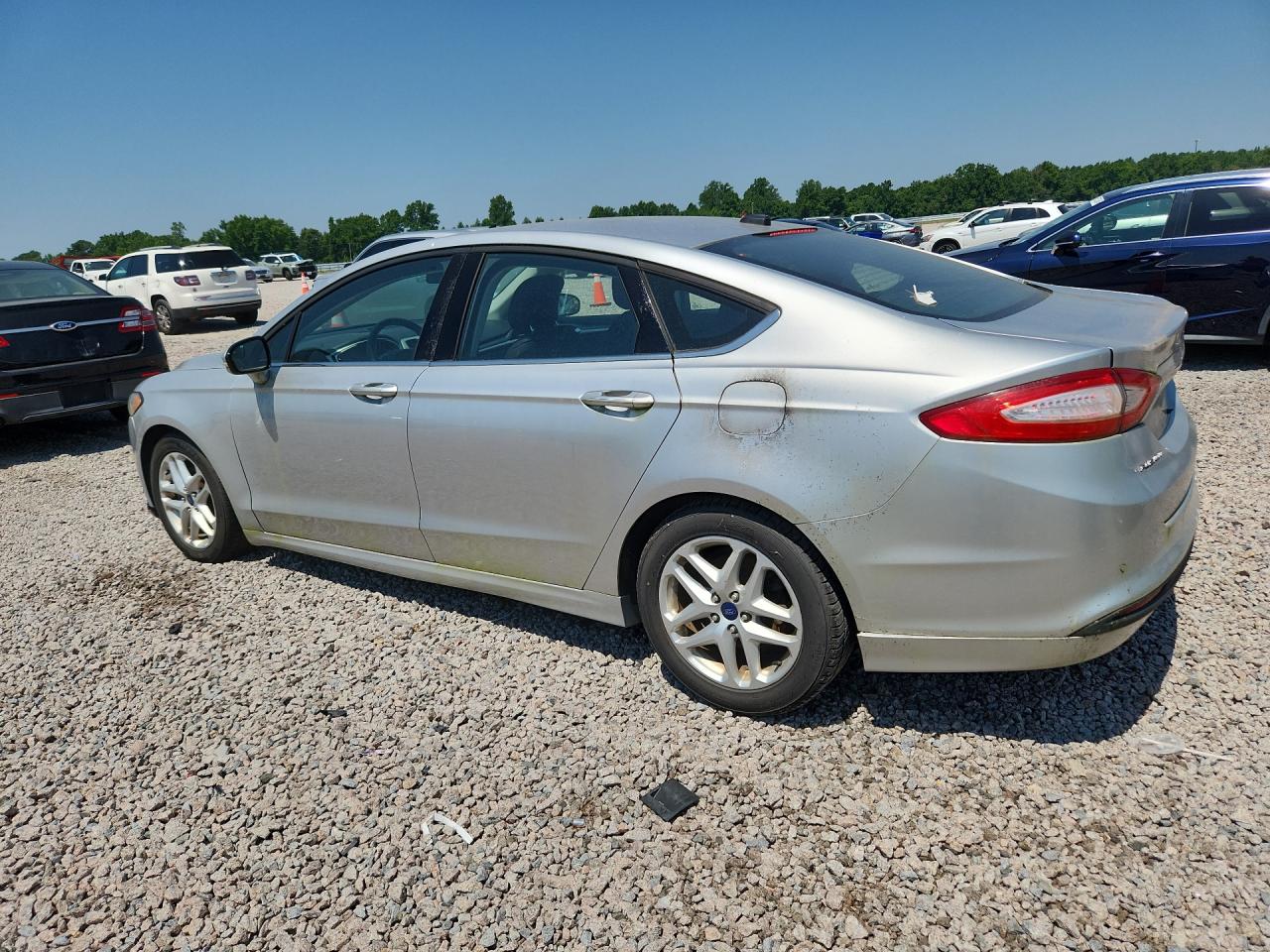 2015 Ford Fusion Se Silver vin: 1FA6P0H71F5102674