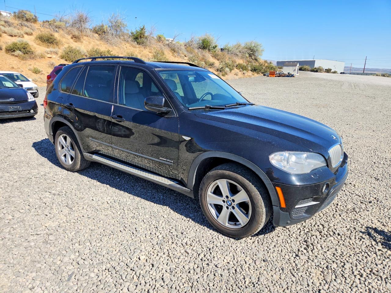 2012 Bmw X5 Xdrive35d Black vin: 5UXZW0C53CL666557