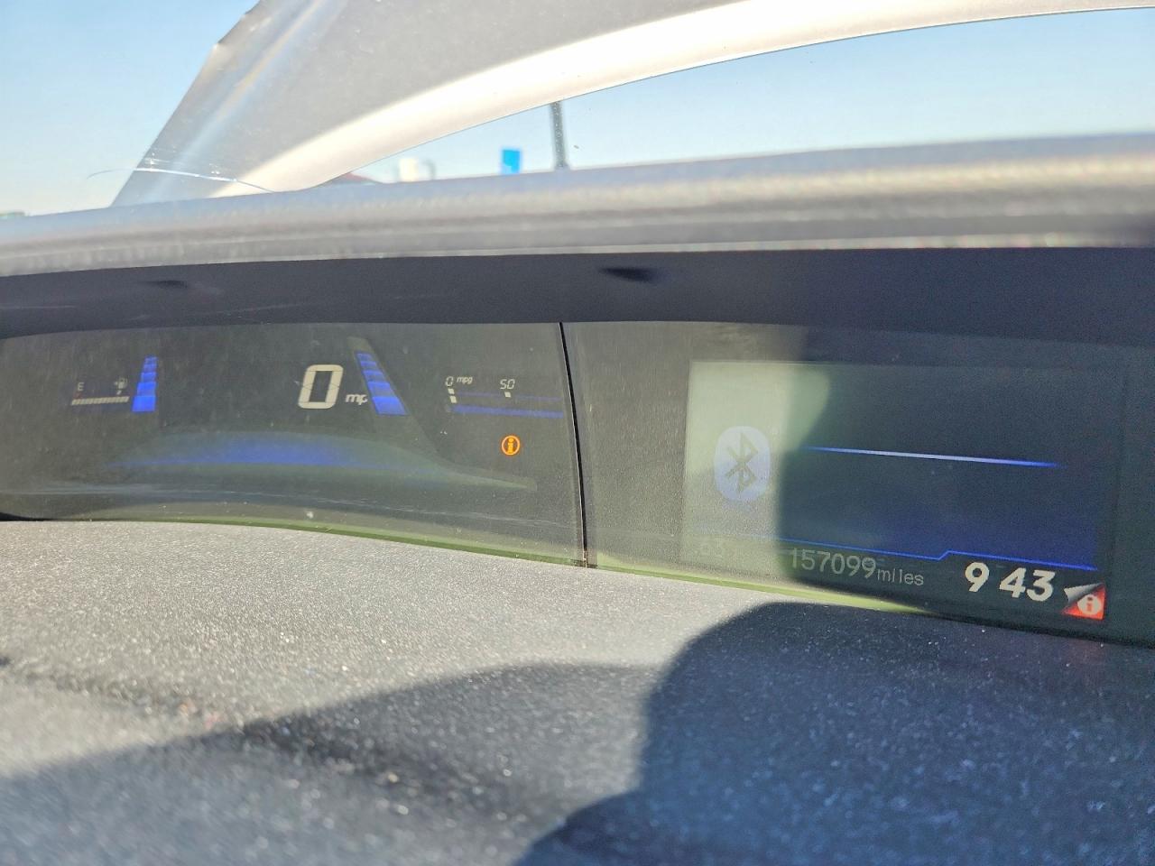 2013 Honda Civic Hybrid Серый vin: 19XFB4F26DE000926