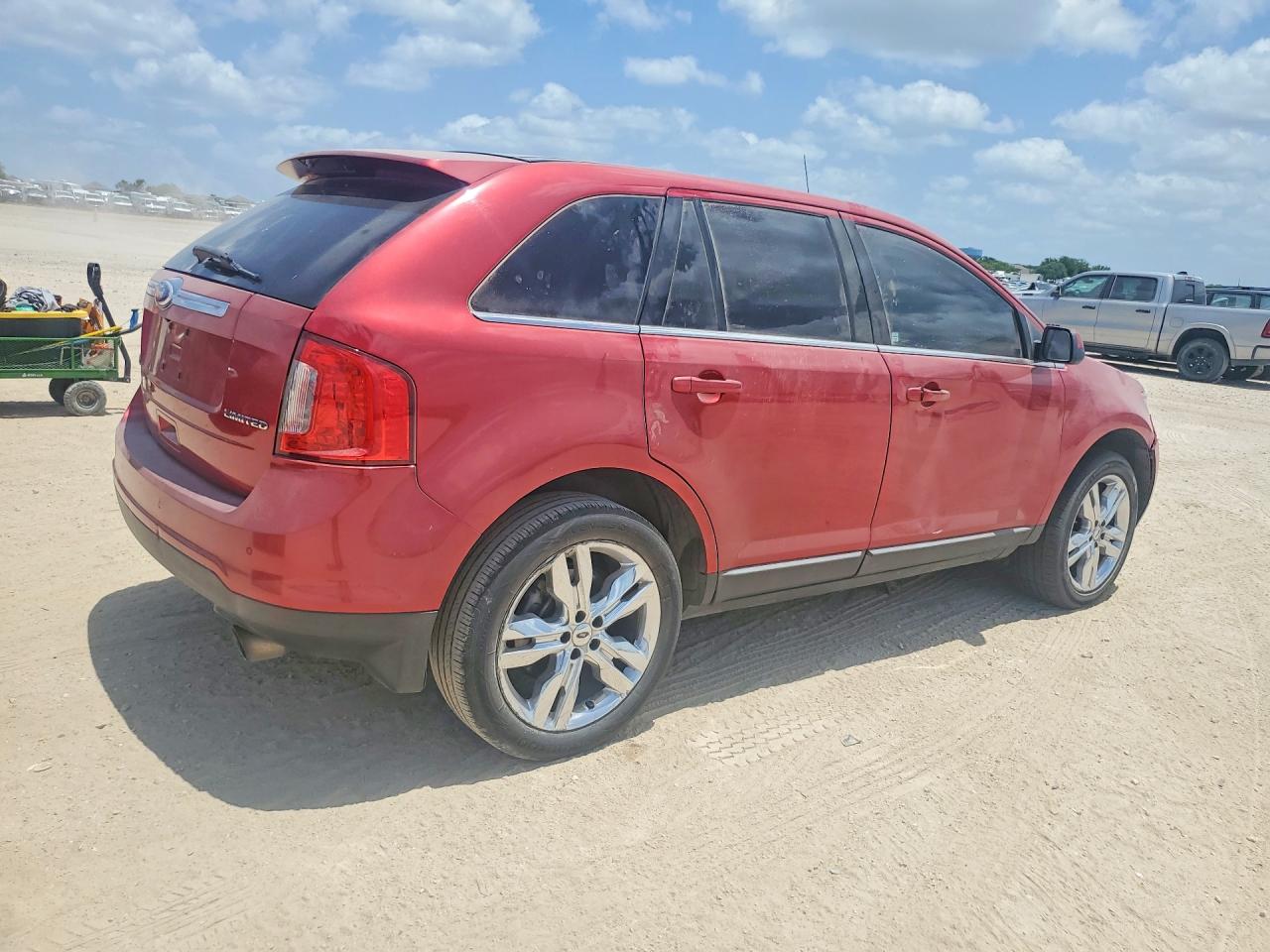 2011 Ford Edge Se 4d Suv Fwd Red vin: 2FMDK3KC7BBB03370