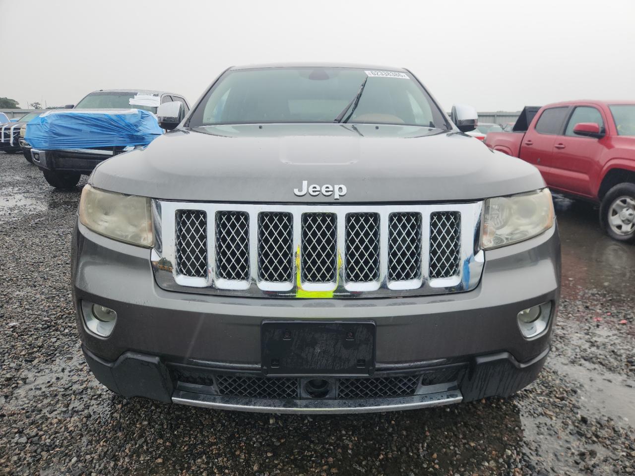 2012 Jeep Grand Cherokee Overland Серый vin: 1C4RJFCT5CC148810
