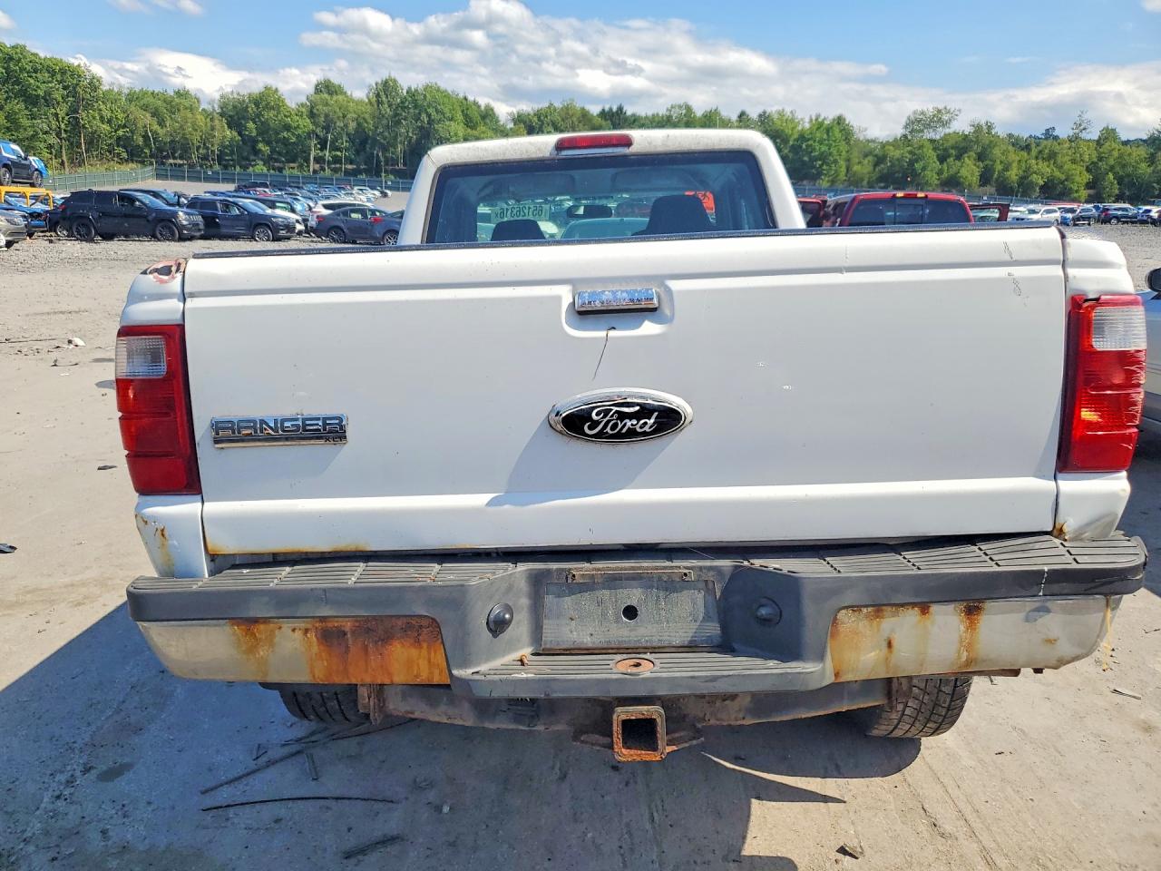 2009 Ford Ranger Super Cab White vin: 1FTZR15E09PA42454