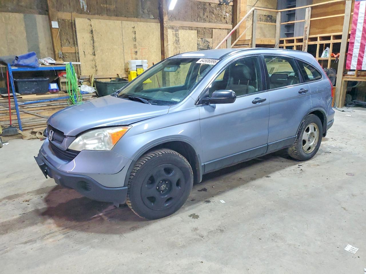 2008 Honda Cr-v Lx Blue vin: JHLRE48328C028362
