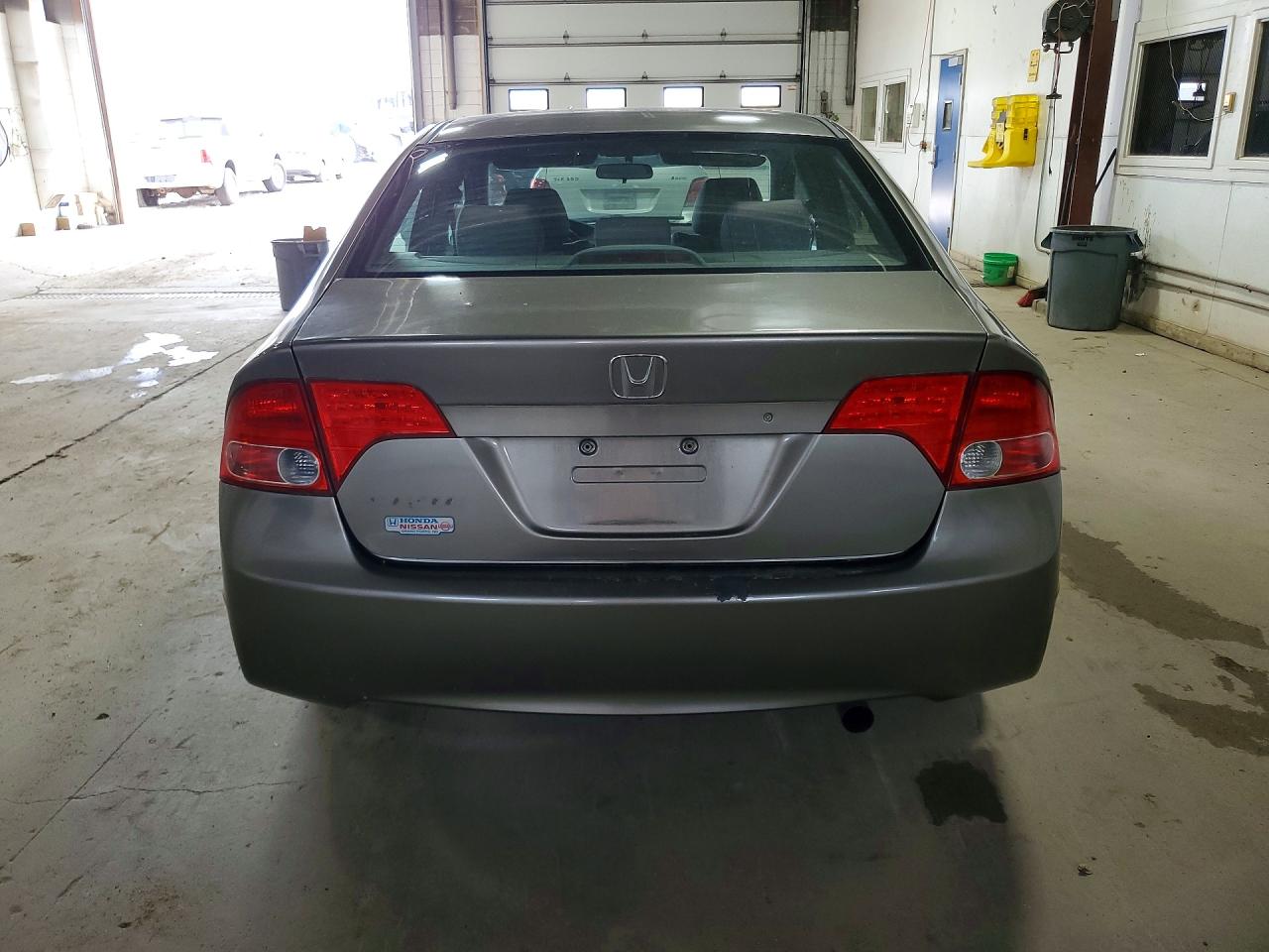 2008 Honda Civic Lx Gray vin: 2HGFA16528H335916