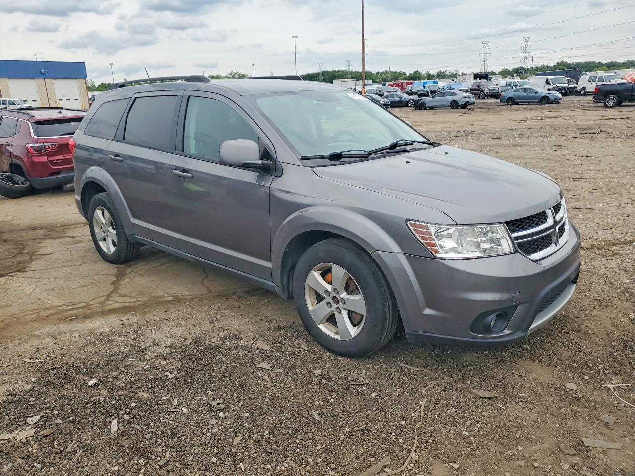 2012 Dodge Journey Sxt Gray vin: 3C4PDDBG2CT397271