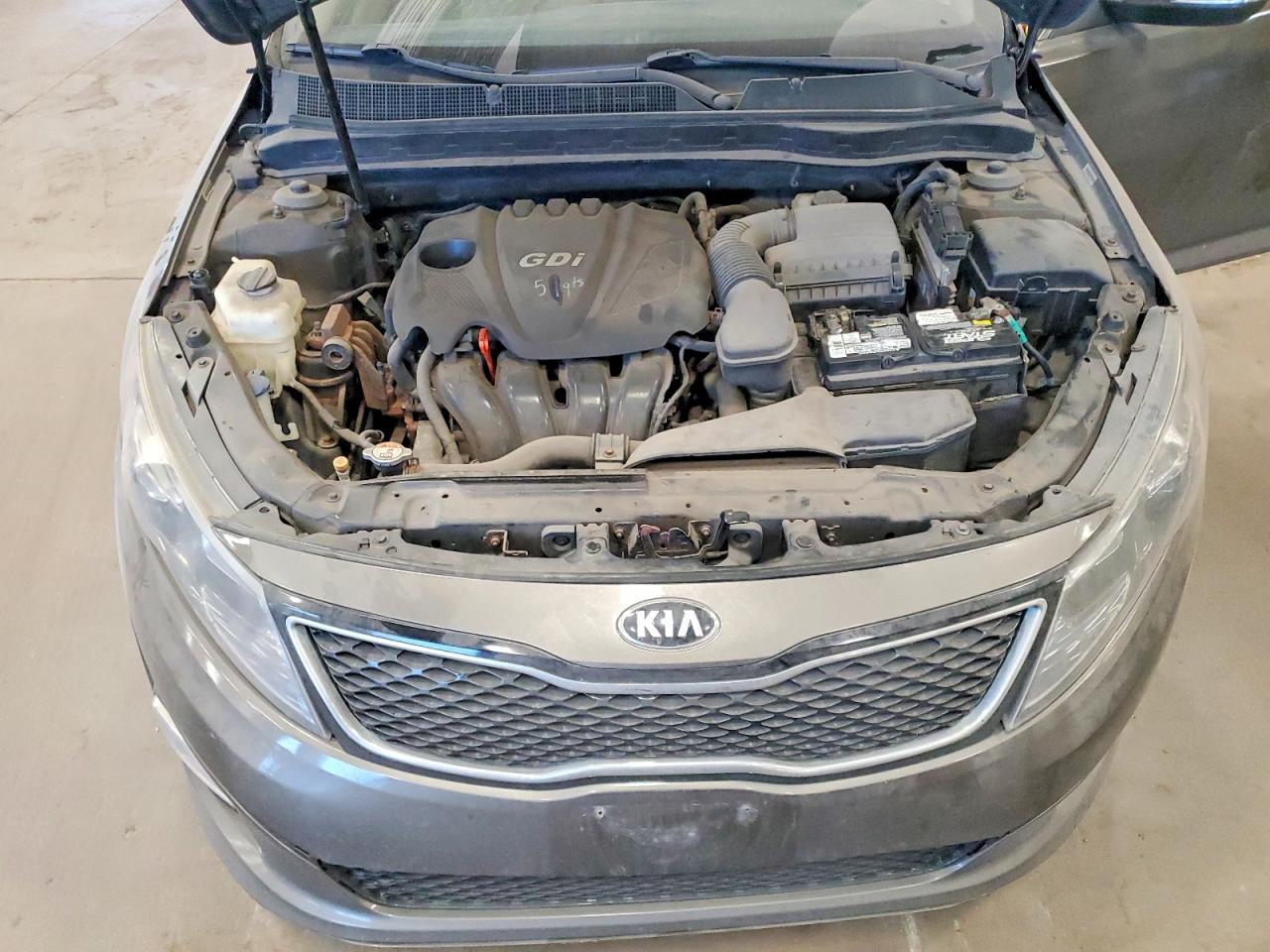 2015 Kia Optima Lx Gray vin: 5XXGM4A79FG399603
