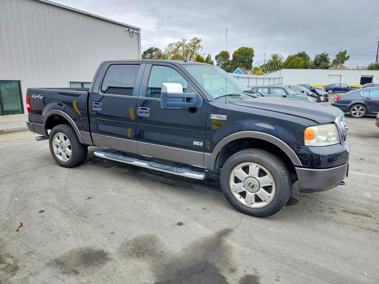 2008 Ford F150 Supercrew Black vin: 1FTPW14508KD88355