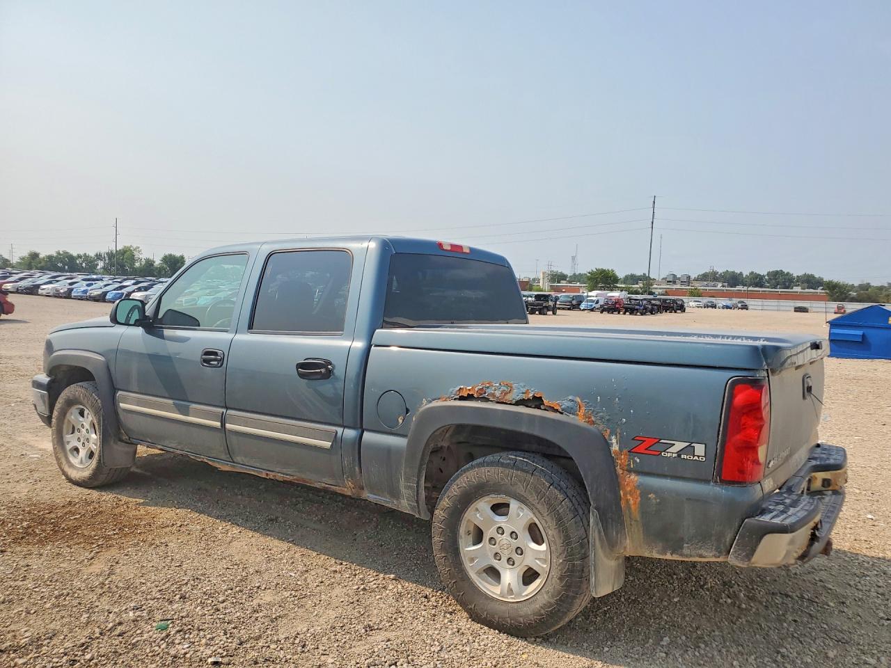 2006 Chevrolet Silverado K1500 Gray vin: 2GCEK13T861249817