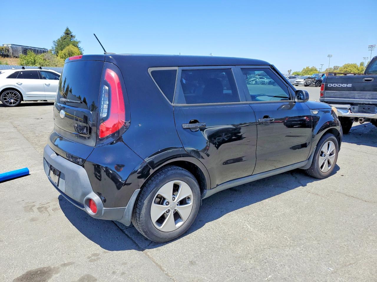 2014 Kia Soul Base Черный vin: KNDJN2A23E7040542