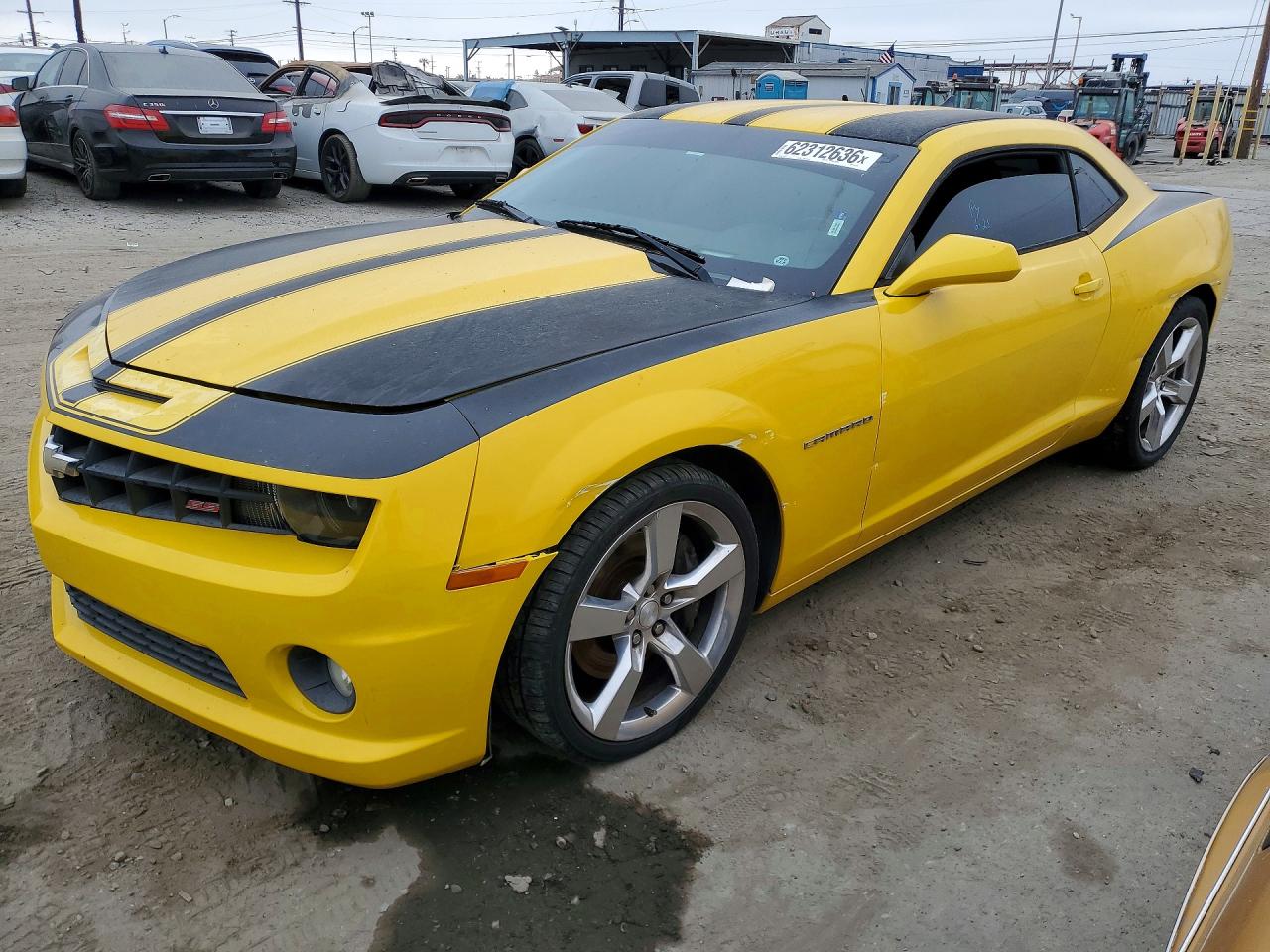 2013 Chevrolet Camaro 2ss Yellow vin: 2G1FT1EW7D9207820