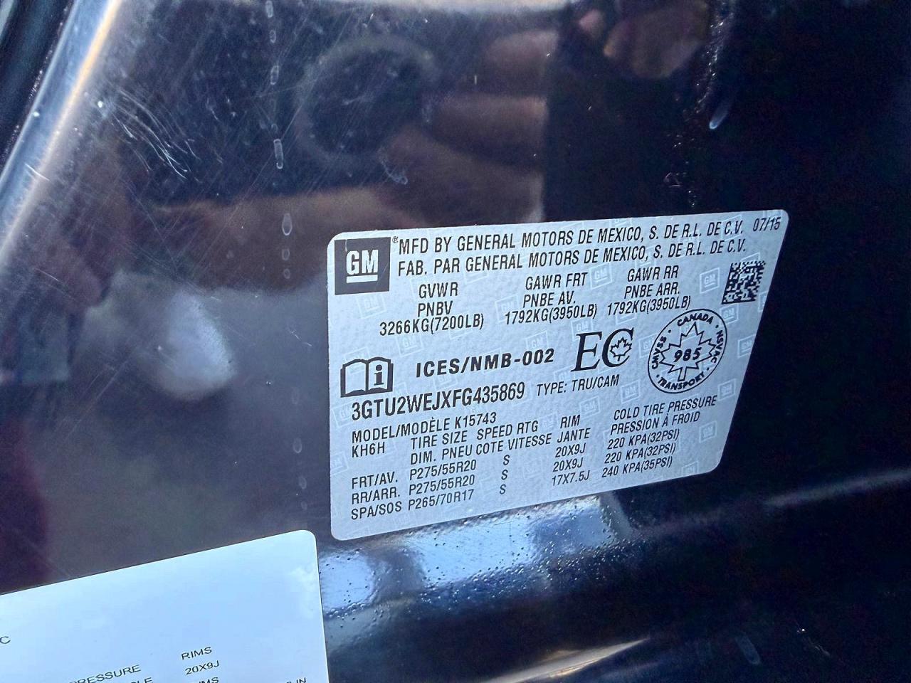 2015 Gmc Sierra K1500 Denali Черный vin: 3GTU2WEJXFG435869