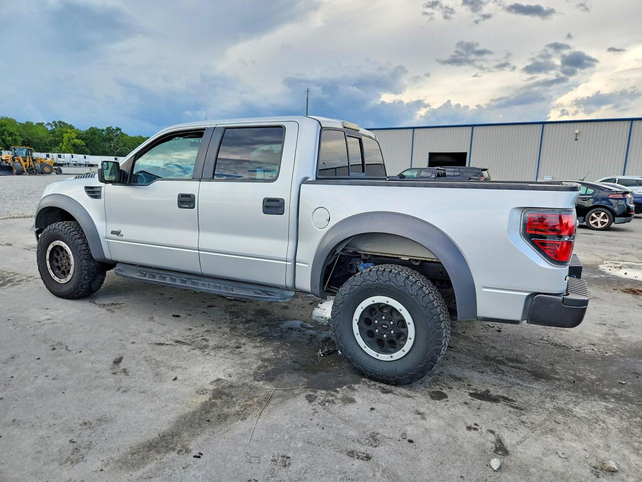 2014 Ford F150 Svt Raptor Серебряный vin: 1FTFW1R62EFB99935