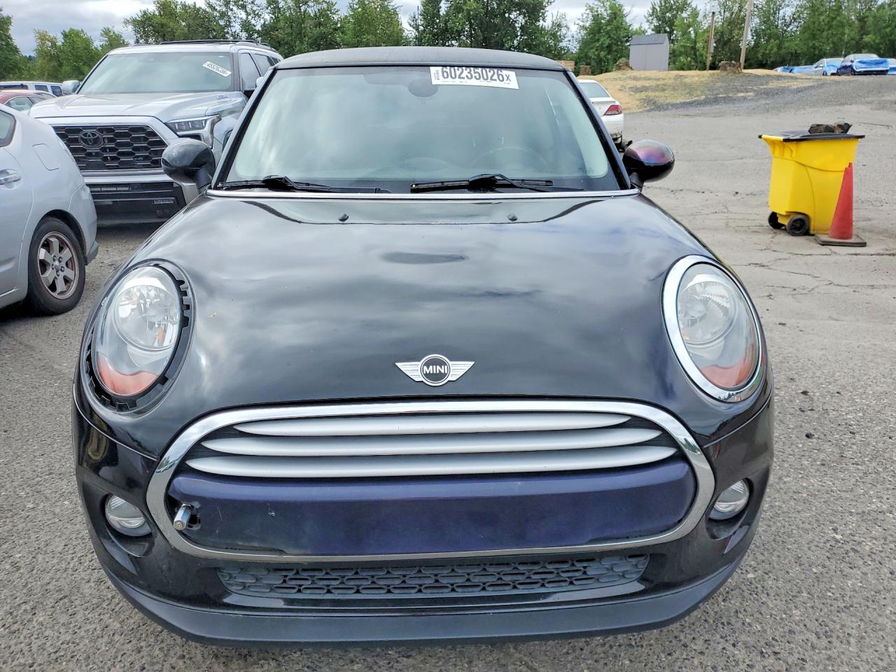 2015 Mini Cooper Черный vin: WMWXM5C57F3A60470