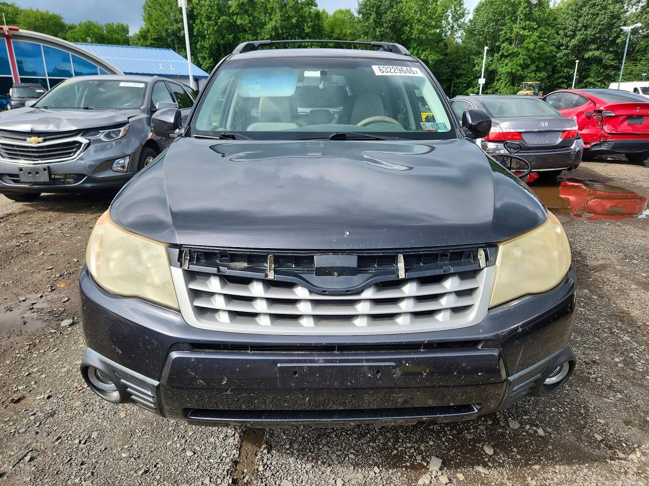 2013 Subaru Forester 2.5x Premium Blue vin: JF2SHADCXDH443924