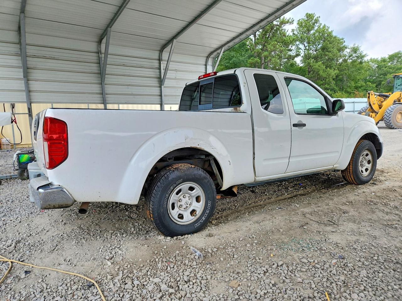 2006 Nissan Frontier Xe White vin: 1N6BD06T66C426990