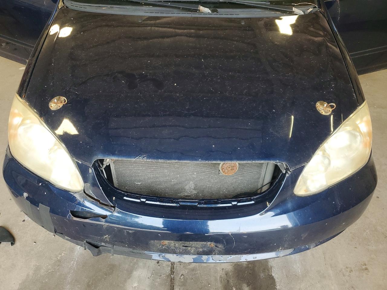 2008 Toyota Corolla Le Blue vin: 1NXBR30E68Z978109