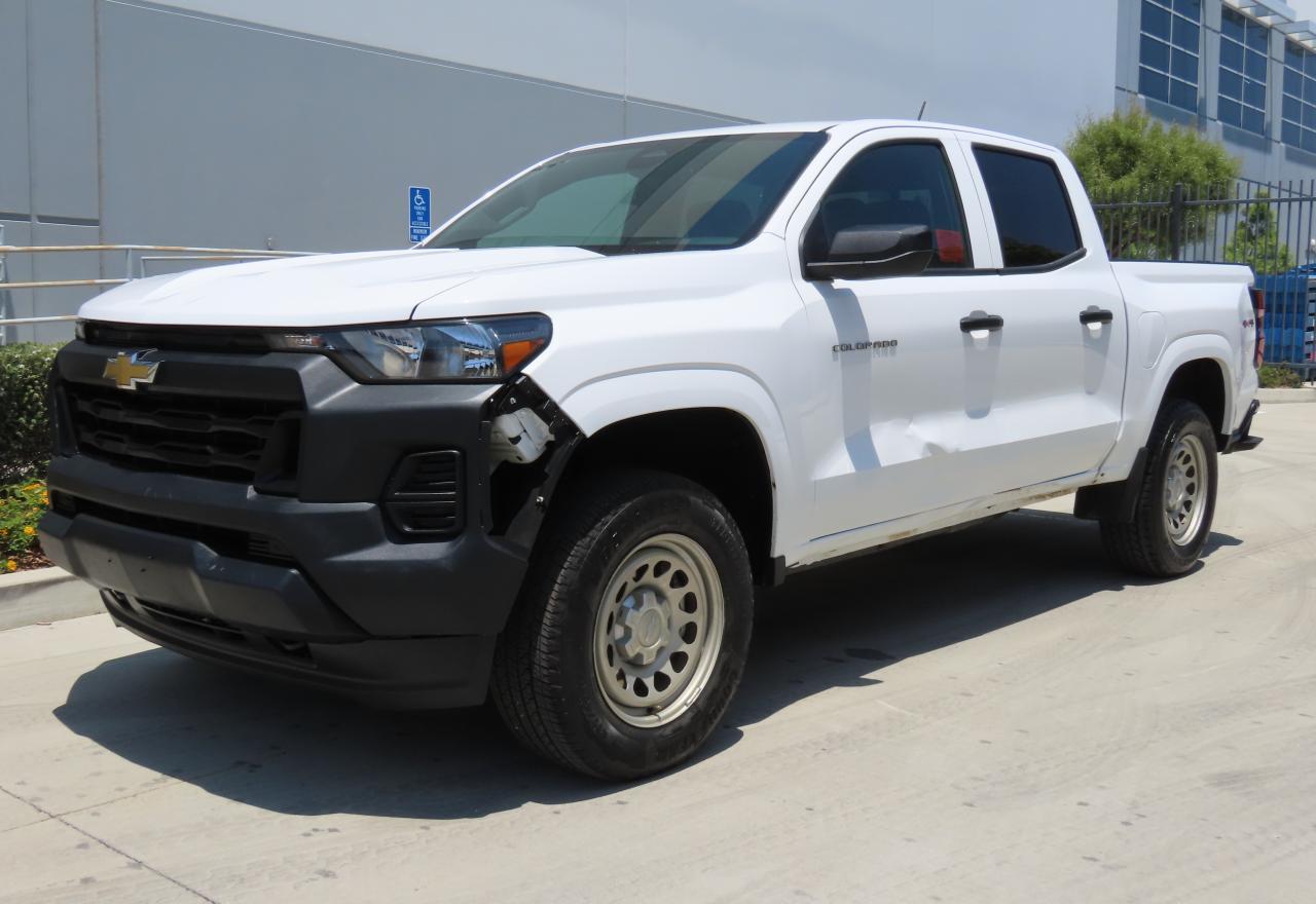 2025 Chevrolet Colorado White vin: 1GCPTBEK0S1123502