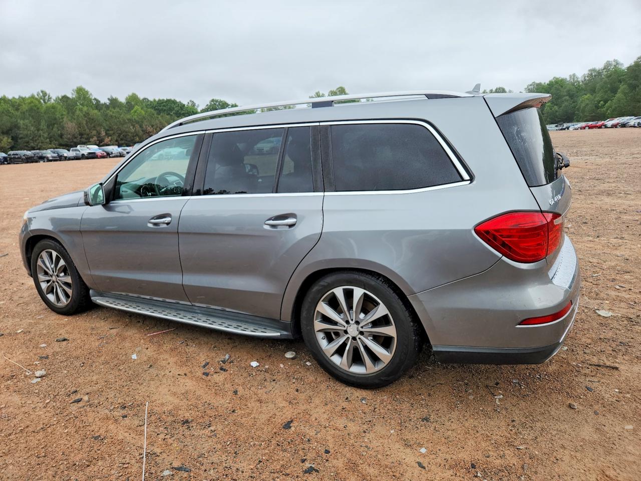 2014 Mercedes-benz Gl 450 4matic Silver vin: 4JGDF7CE3EA353832