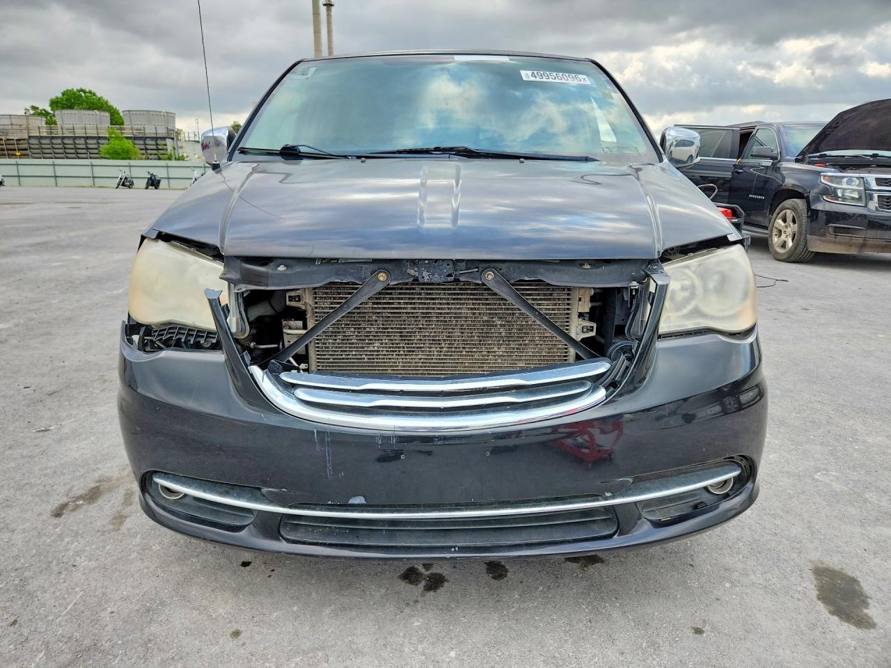 2014 Chrysler Town And Country Touring-l Black vin: 2C4RC1CG9ER316605