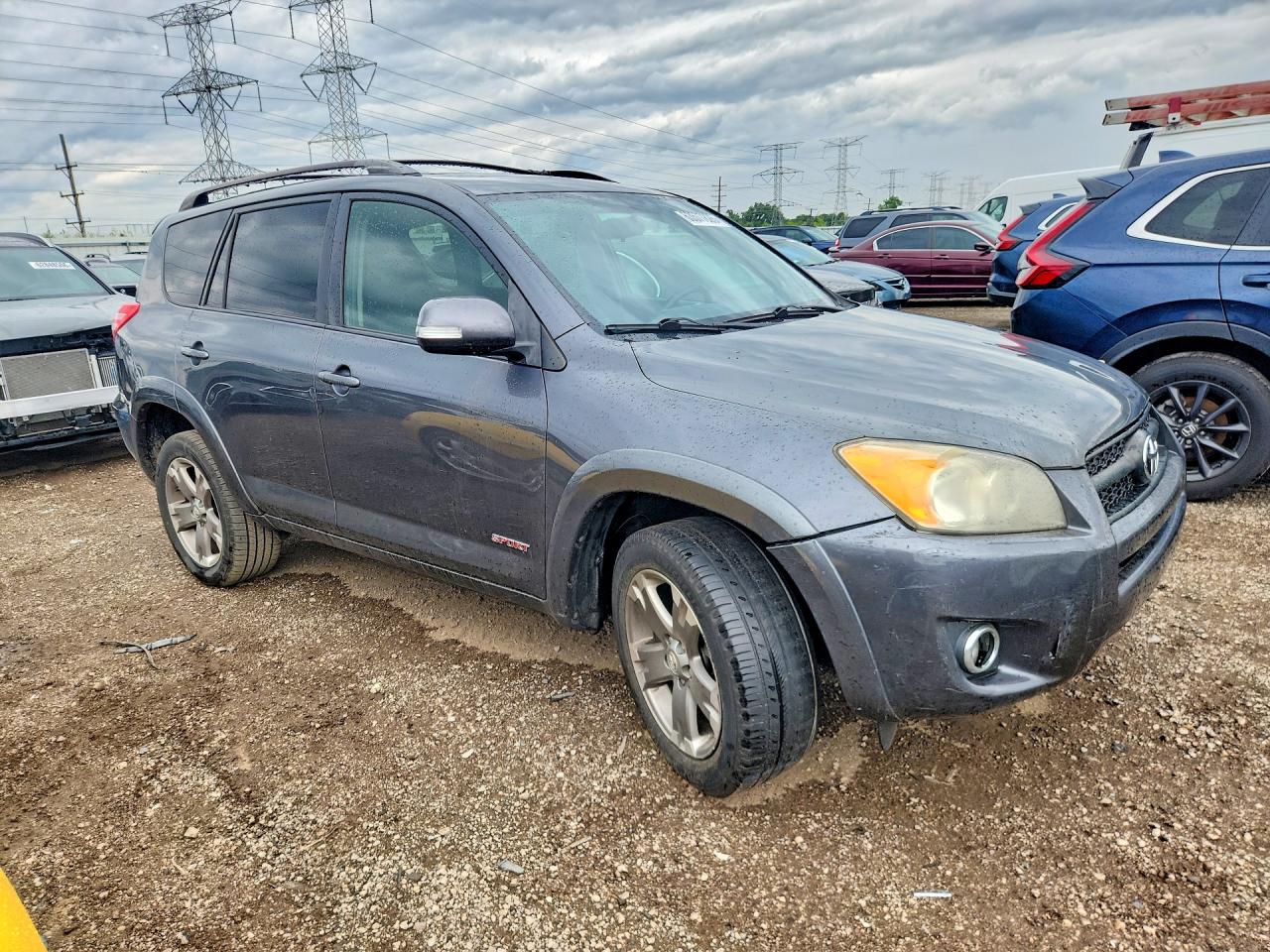 2010 Toyota Rav4 Sport Gray vin: JTMRF4DVXA5035300