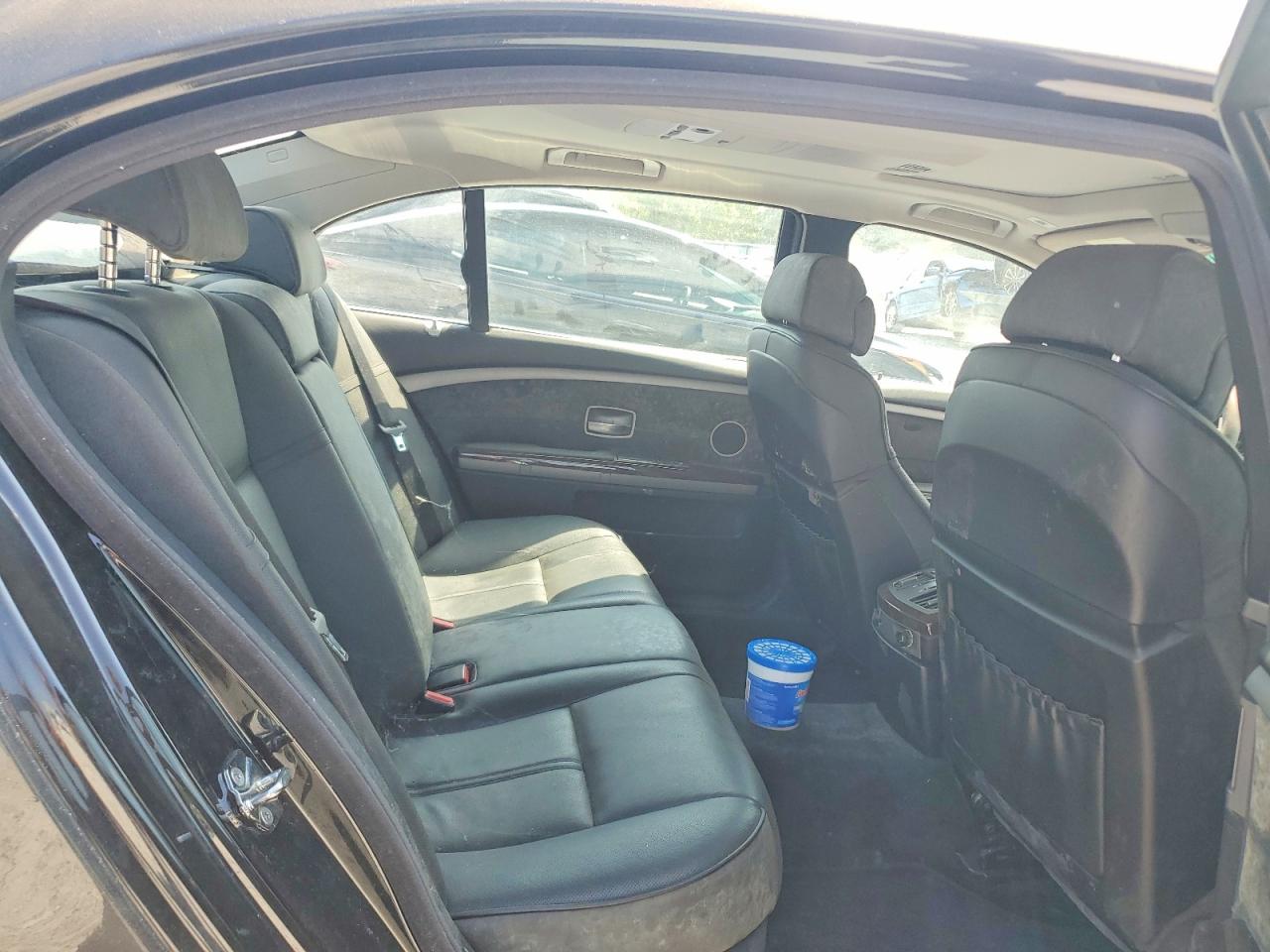 2008 Bmw 750 Li Black vin: WBAHN83528DT87565