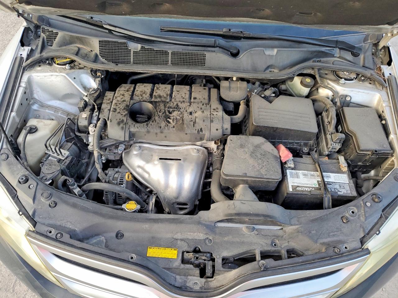 2013 Toyota Venza Le Silver vin: 4T3ZA3BB9DU076211