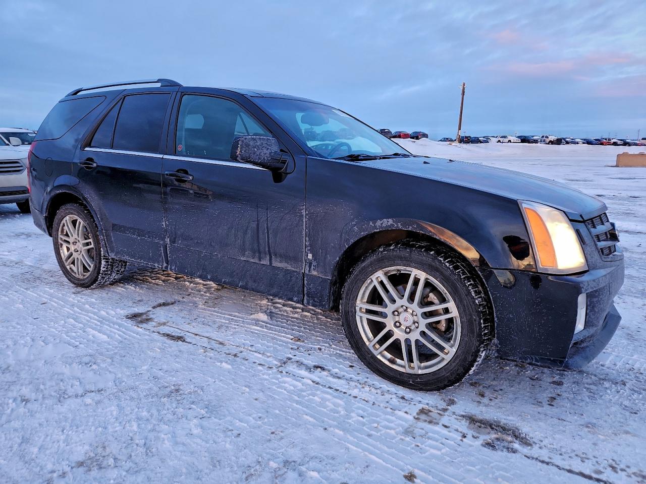 2007 Cadillac Srx Черный vin: 1GYEE637870181615