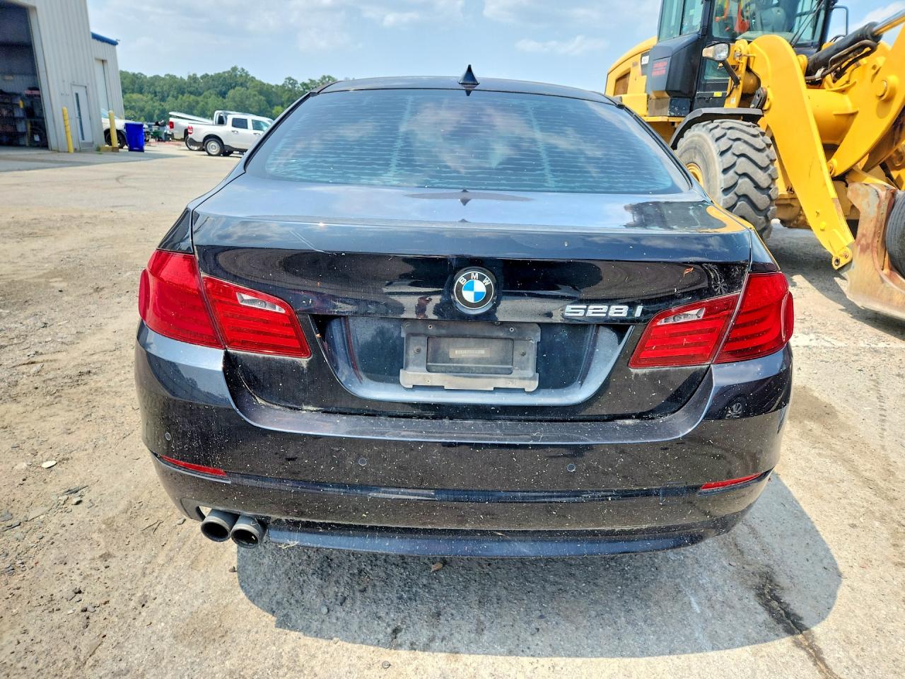 2011 Bmw 528 I Черный vin: WBAFR1C50BC750171