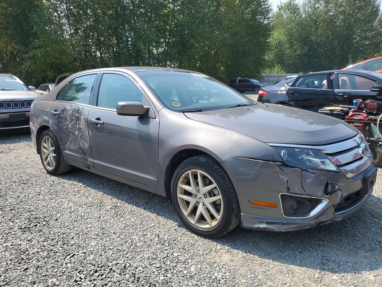 2012 Ford Fusion Sel Gray vin: 3FAHP0JG3CR273969