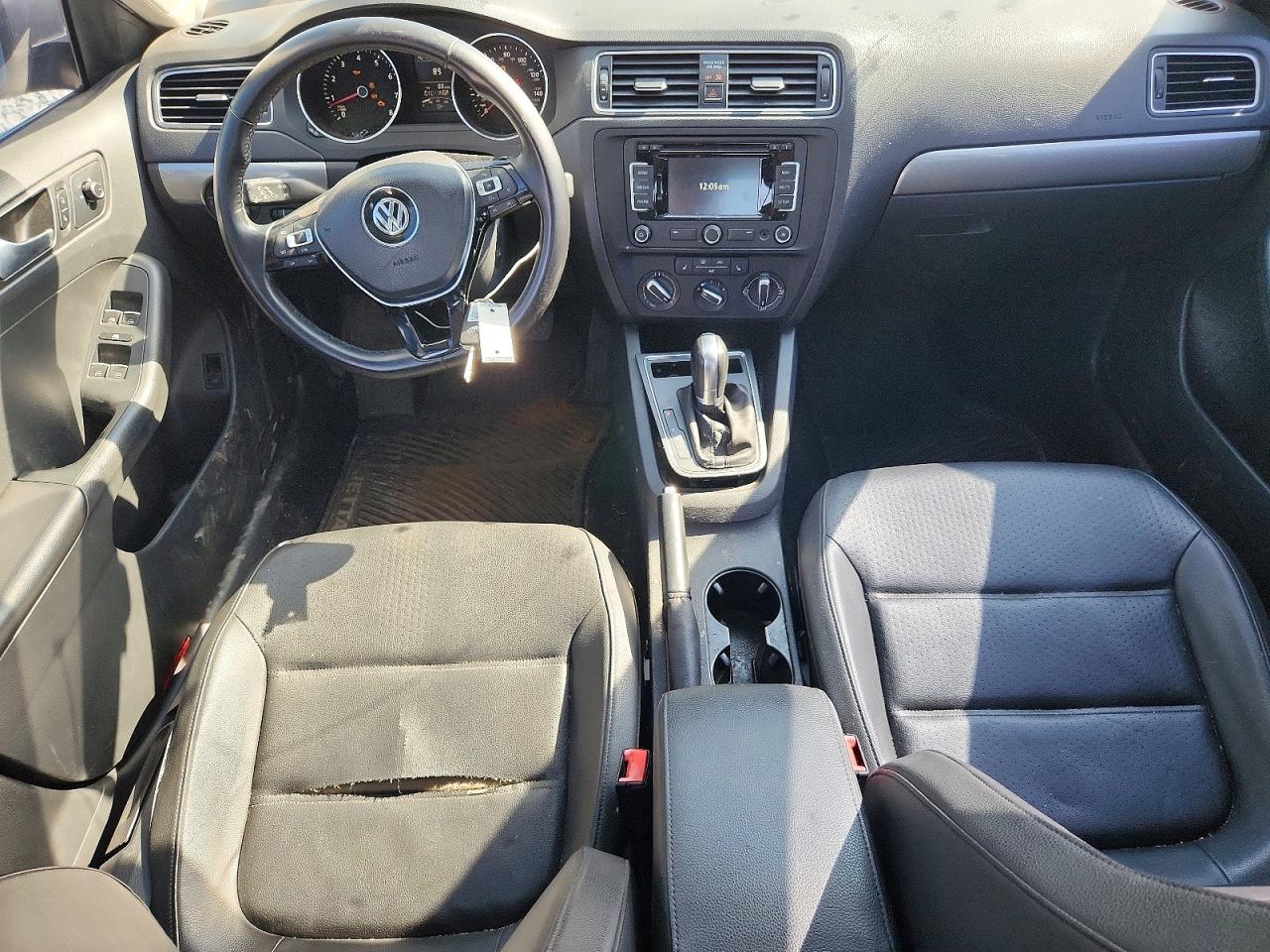 2015 Volkswagen Jetta Se Gray vin: 3VWD17AJ7FM353613