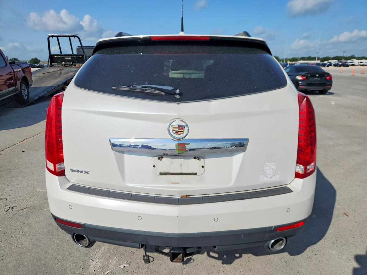 2010 Cadillac Srx Premium Collection White vin: 3GYFNCEY9AS608020