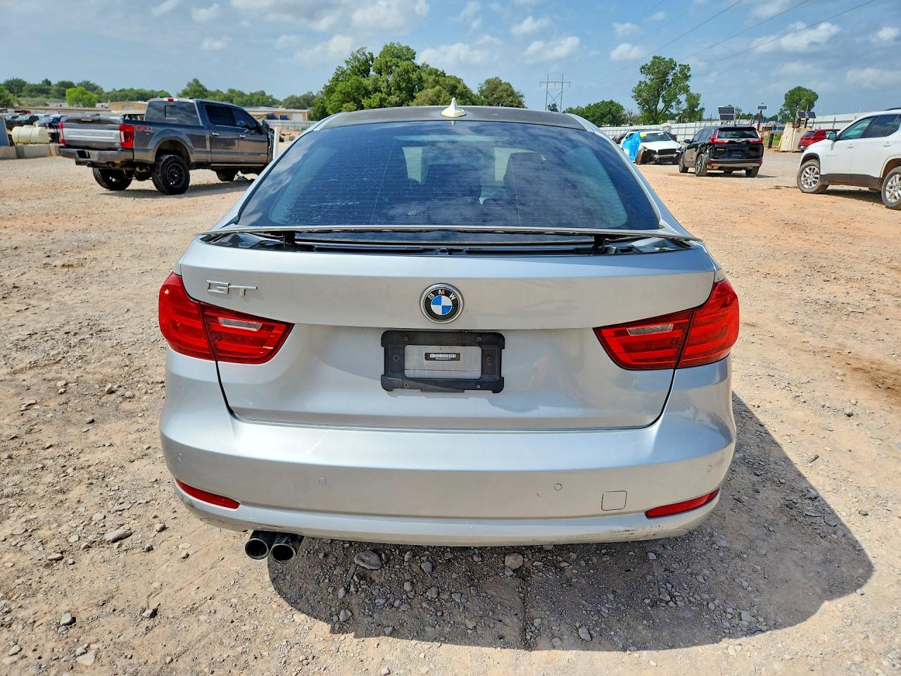 2014 Bmw 328 Xigt Silver vin: WBA3X5C52ED242718