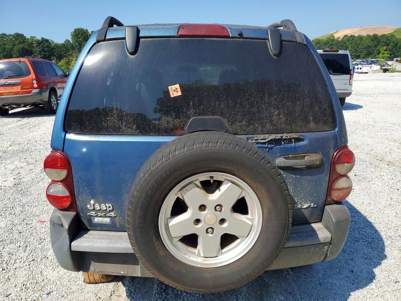 2006 Jeep Liberty Sport Blue vin: 1J4GL48K66W179213