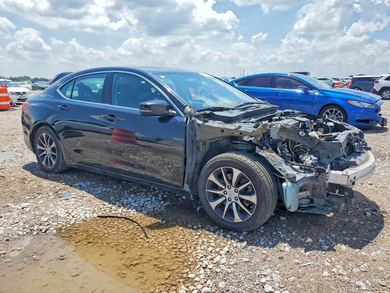 2015 Acura Tlx Black vin: 19UUB1F33FA020525